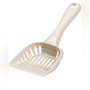 Petmate Litter Scoop for Cats, Large Size, Bleached Linen, 11pieces